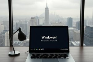 💻 Windowsサービスをコマンドで停止！