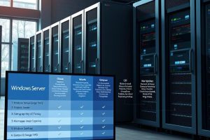 🔍 Windows Serverのエディション別機能比較！